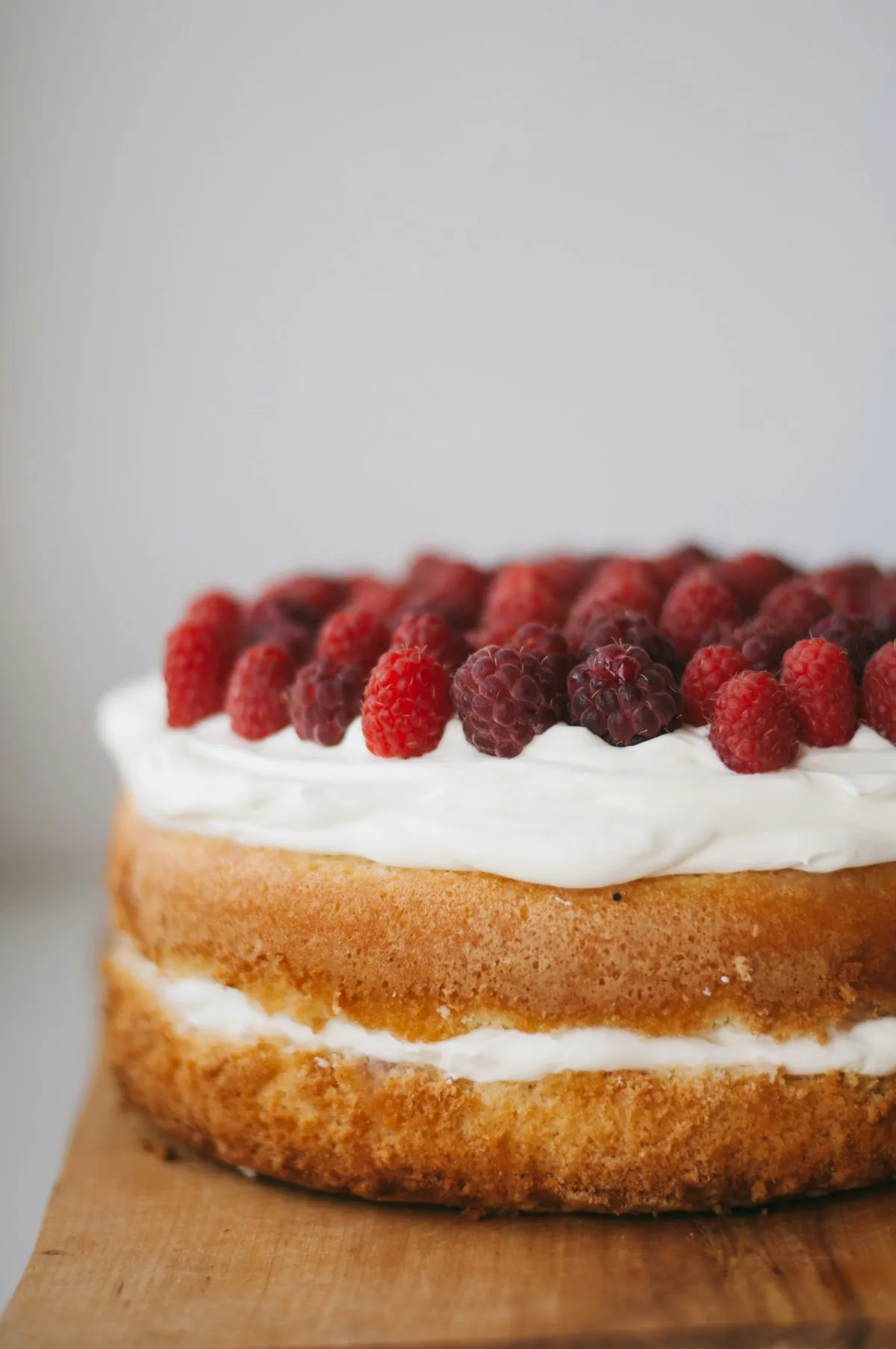 Pastel de tres leches con fresa